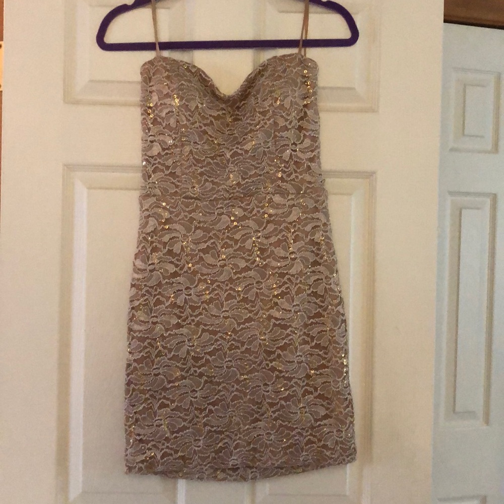 Lace Nude dress